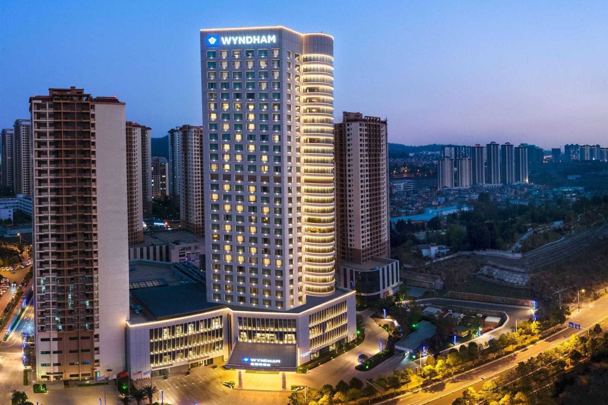 Kunming Huiyue Wyndham Hotel Kültér fotó